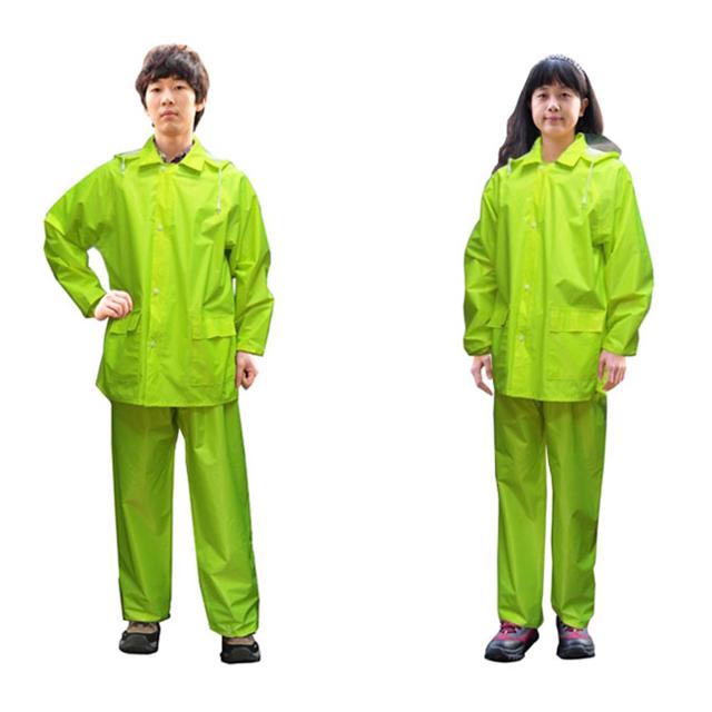 형광 안전 배달 우의 비옷 우비 산업용 오토바이