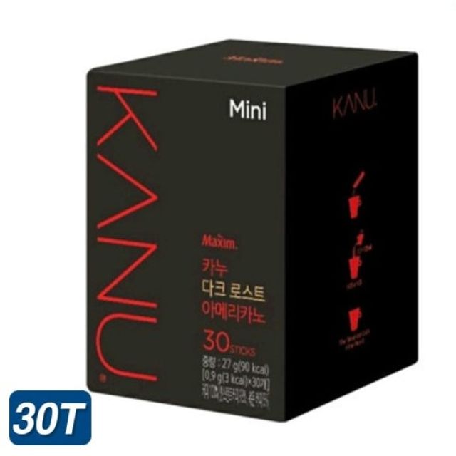 동서식품 카누 미니 다크 로스트 아메리카노 30T