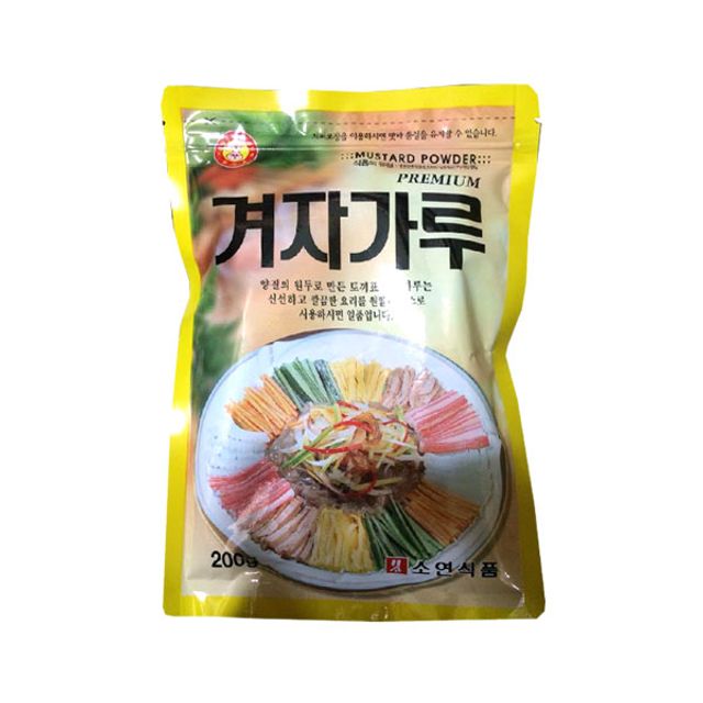 토끼표겨자가루 200g