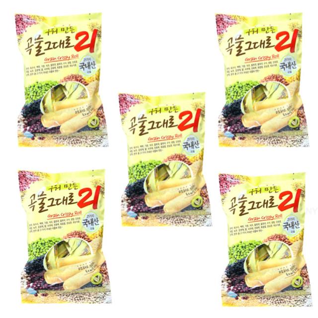 구워만든곡물바 곡물그대로21 (5봉지)