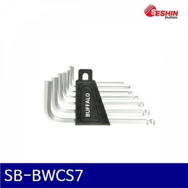 세신버팔로 볼렌치세트 7종, 1.5~6mm 스텐 렌치