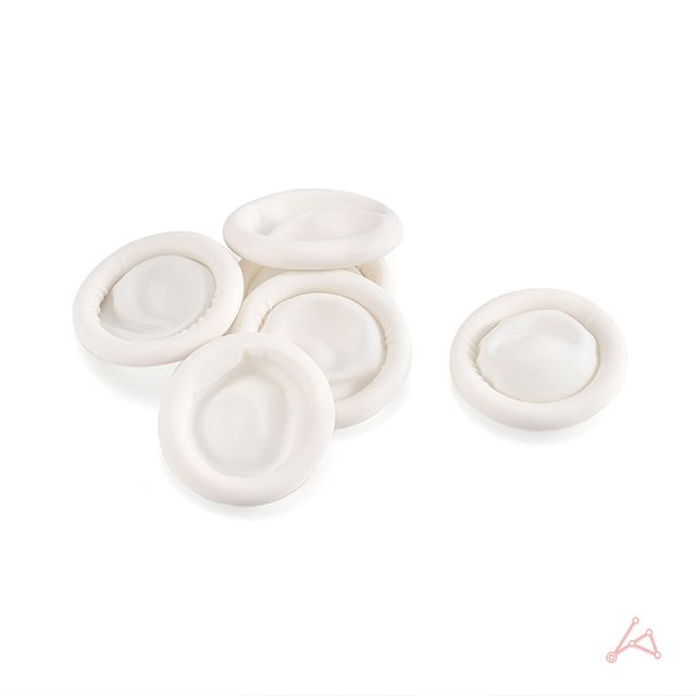 라텍스 골무 손가락보호 작업용 골무 100P