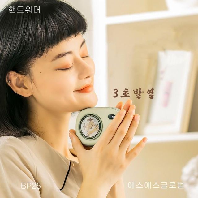 손난로 핸드워머 사슴 보조배터리 대량 멀티 USB 대용량 충전식 BP25
