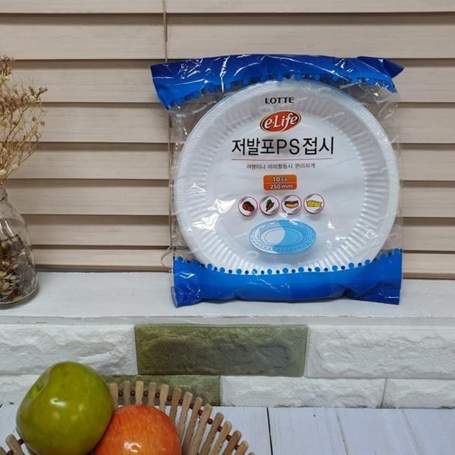 저발포 플라스틱 테이블웨어 접시 식탁용 간편식기