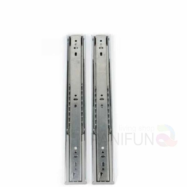 서랍레일 댐퍼 3단 400 레일서랍 레일부속 서랍슬라이딩레일 서랍부속 슬라이딩레일