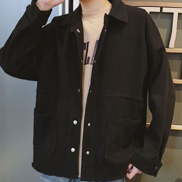 빈티지 남자 트러커 자켓 데일리 아우터 남자자켓 가을자켓 남성자켓