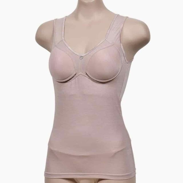 볼륨 브라런닝 캡내장민소매 브라탑나시 브라탑런닝 여성브라런닝