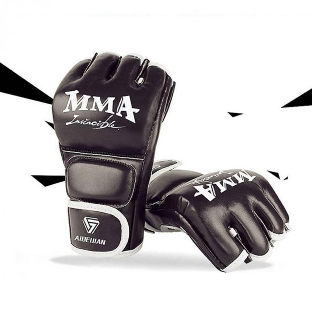 오픈핑거 격투 스파링 권투 글러브 MMA 훈련용 장갑