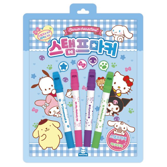 산리오캐릭터즈 스탬프마커 취미