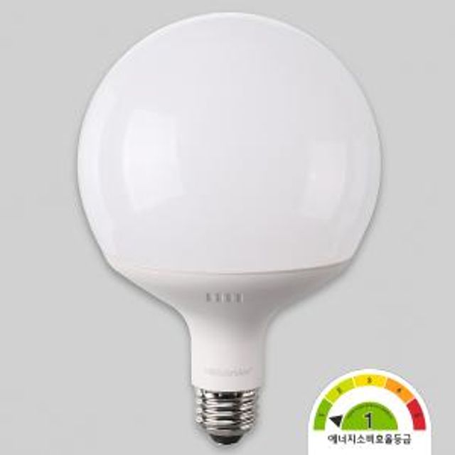 볼구 LED1등급 15W G120 주광 롱타입 KS