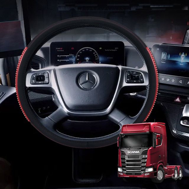 스카니아 S650트랙터 4D 입체 실리콘 핸들커버