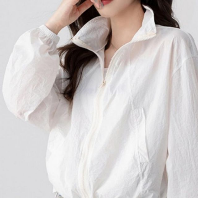 바람막이 자켓 숏 봄 점퍼 야상 크롭 여름 여성