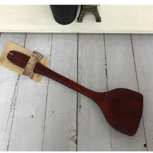 옻칠 업소용주걱 사각 옻칠뒤집개 옻칠수저 대형주걱