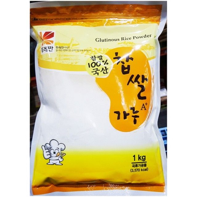 찹쌀가루(국산 뚜레반 1K)