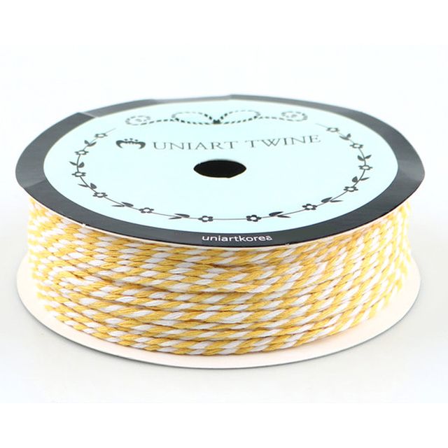 JMds 유니아트 (끈) 3500 트와인끈 50yd (노랑)