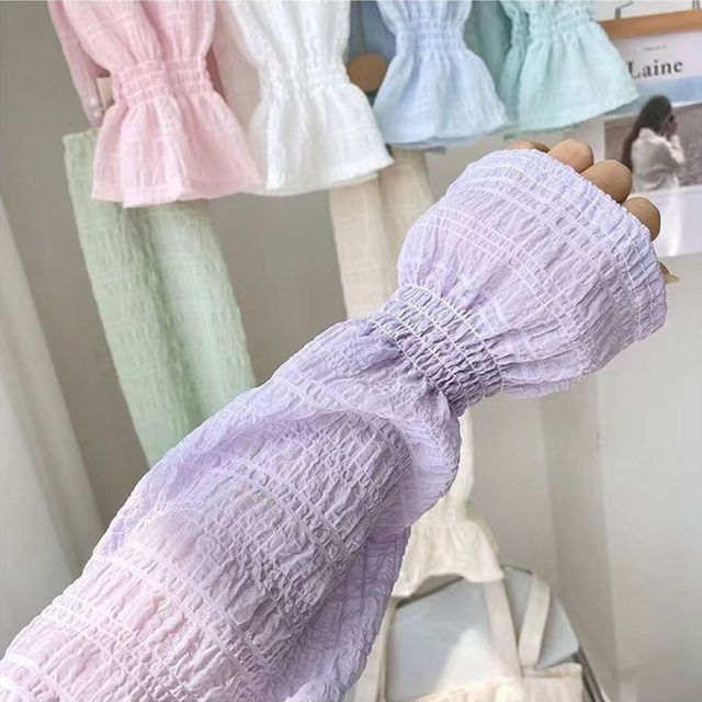 팔토시 프릴 운전 자외선차단 팔토시