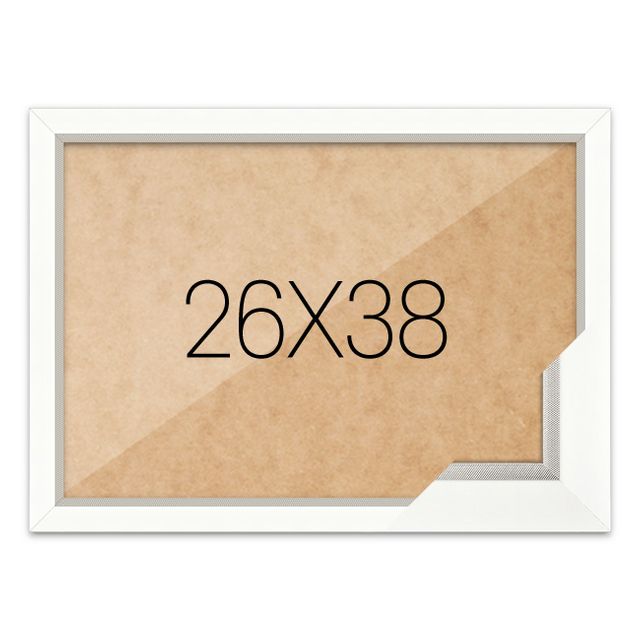 퍼즐액자 26x38 고급형 모던화이트