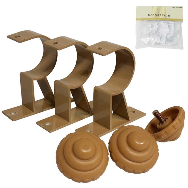 민광 알미늄 커튼브라켓 35mm K-352 커텐봉 커튼봉 고
