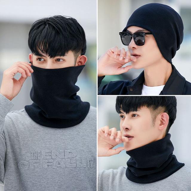 겨울 방한 3in1 폴라폴리스 비니 넥워머 마스크