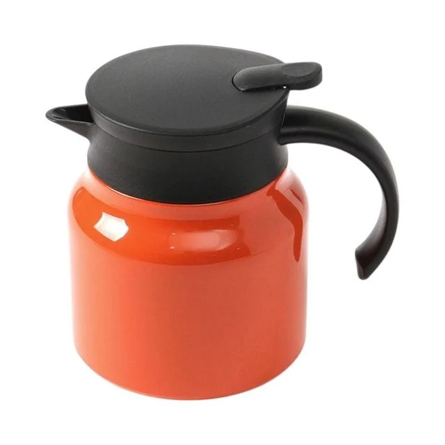 이중진공 보온주전자 (750ml 오렌지)