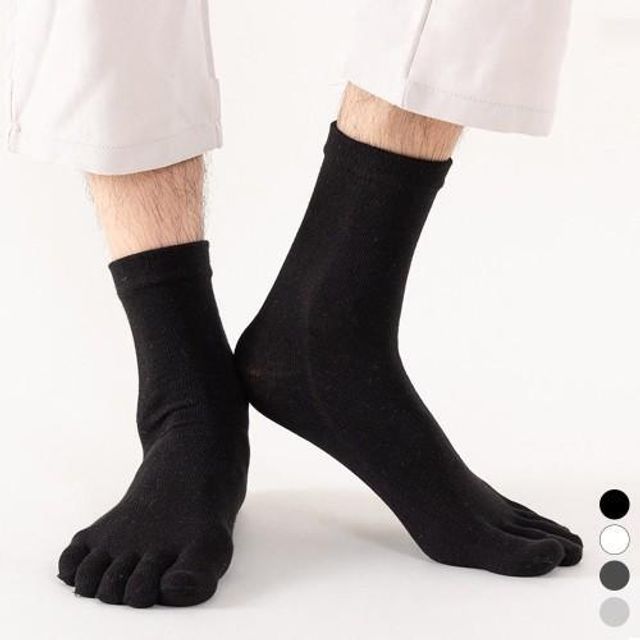 발가락 중목양말 남자 남성 발목