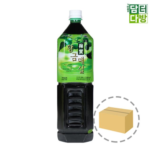 청솔 황금매실 1.5L 1BOX (6개입)