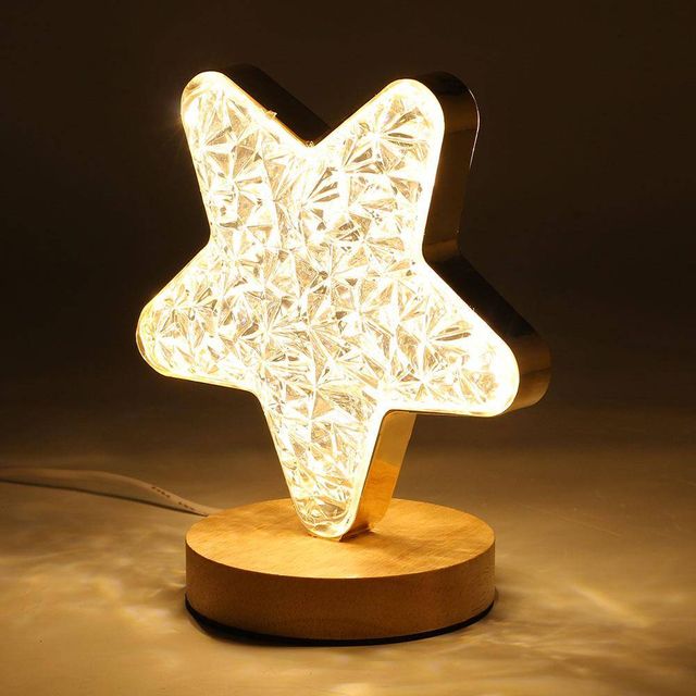 TBZ 별모양 LED 웜색 인테리어 무드등 홈인테리어조명