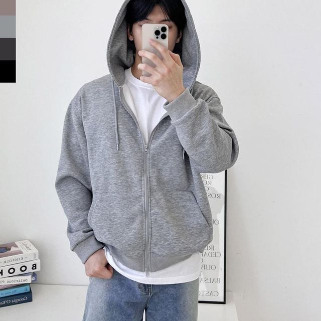 남성 커플 루즈핏 투웨이 후드형 지퍼형 빅사이즈