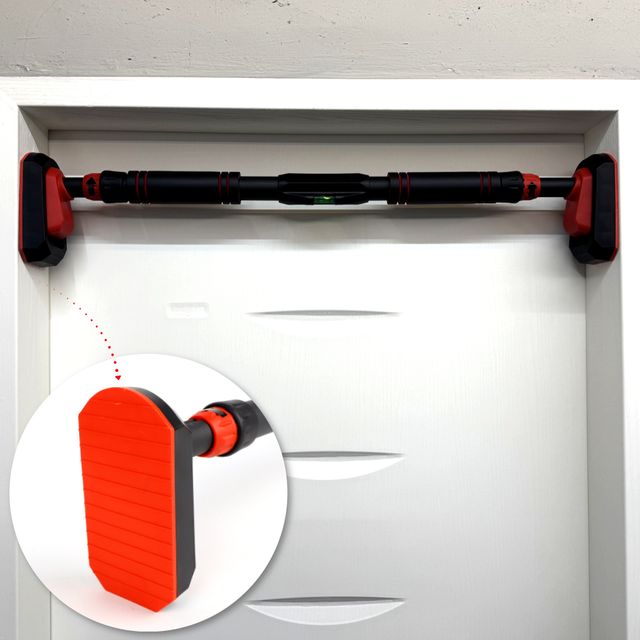 방문 문틈 턱걸이 문철봉 단축 69-95cm