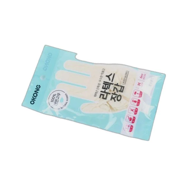 천연고무 라텍스 고무장갑, 미용 염색 페인트 작업용