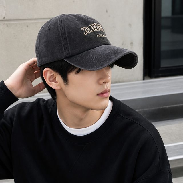 자수 볼캡 남녀공용 워싱 모자 야구모자 야구캡