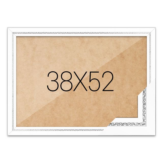 퍼즐액자 38x52 고급형 그레이스 화이트