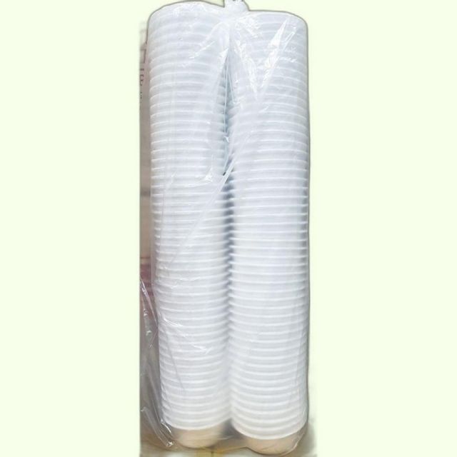일회용 포장 용기 12cm 100입 도시락