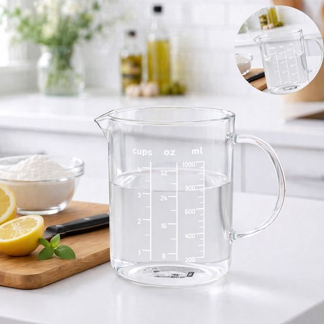 대용량계량컵 계량용기 유리 계량컵 1000ml