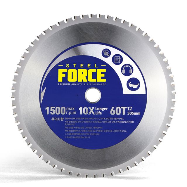 STEELFORCE 금속용 원형톱 날 TH-SC305SB 305mm 2개입