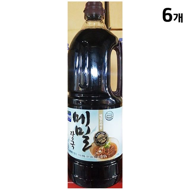 메밀소스(면사랑 1.8L)X6