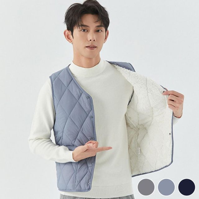 조끼 봄 패션 정장 남자조끼 레이어드 남성 신상