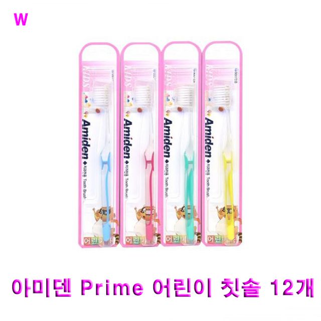 아미덴 Prime 어린이 칫솔 12개