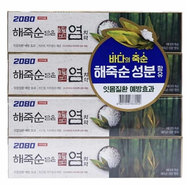 해죽순 염치약 120g 4개 프라그치약 구취치약