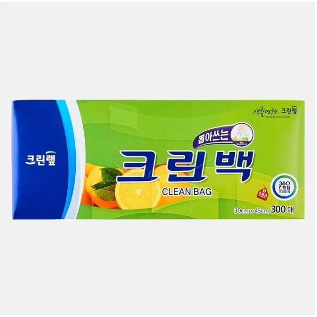 크린랲 뽑아쓰는 크린백 대형 30x45cm 300매
