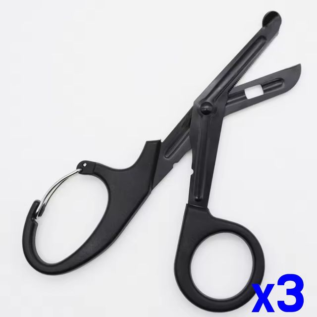 검정색 드레싱 가위 19cm 3개