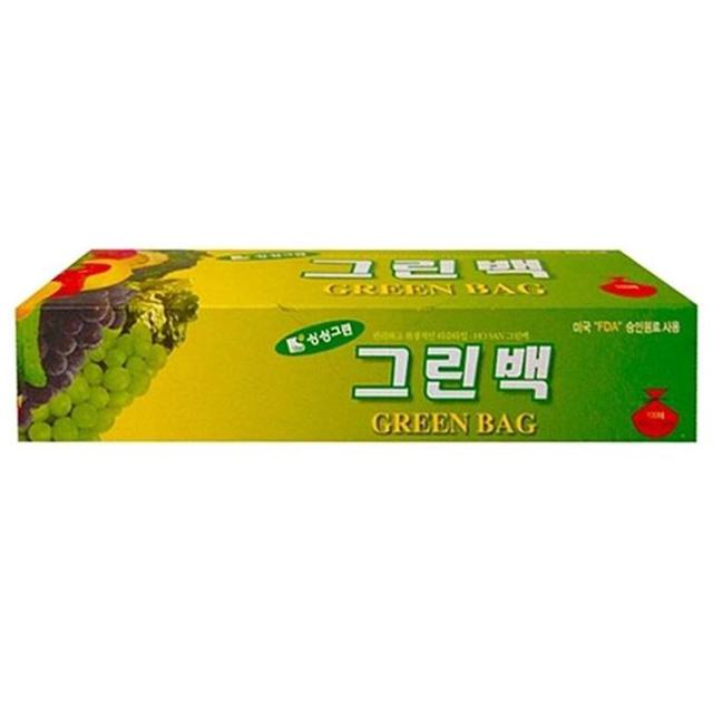 호산 그린 일회용 위생백 25x35cm 100매 비닐백