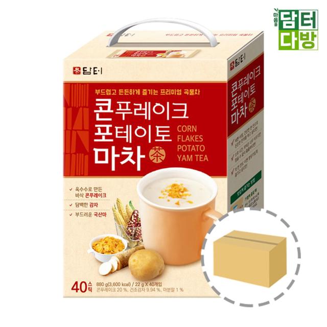 담터 콘푸레이크 포테이토 마차 40스틱 1BOX (8개입)