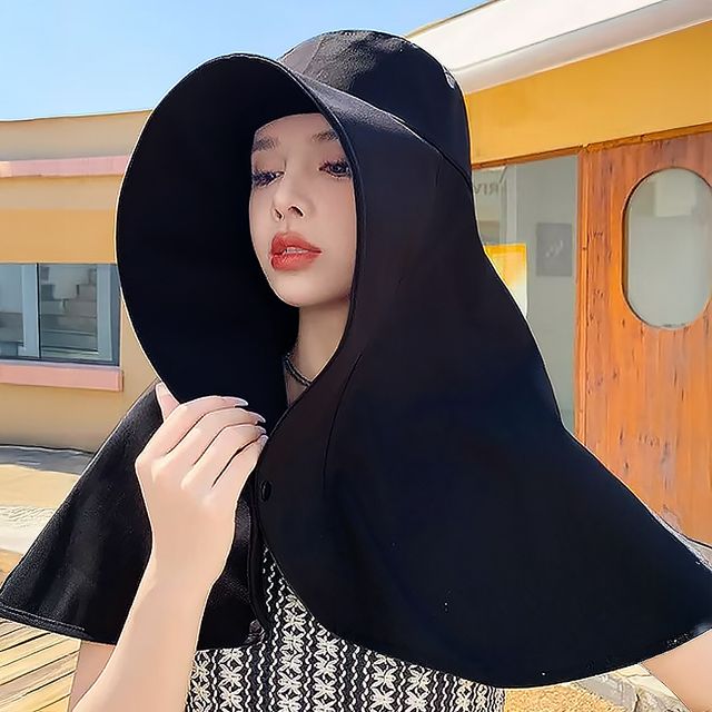 밸뷰유통 에어커튼 햇빛 풀커버 모자