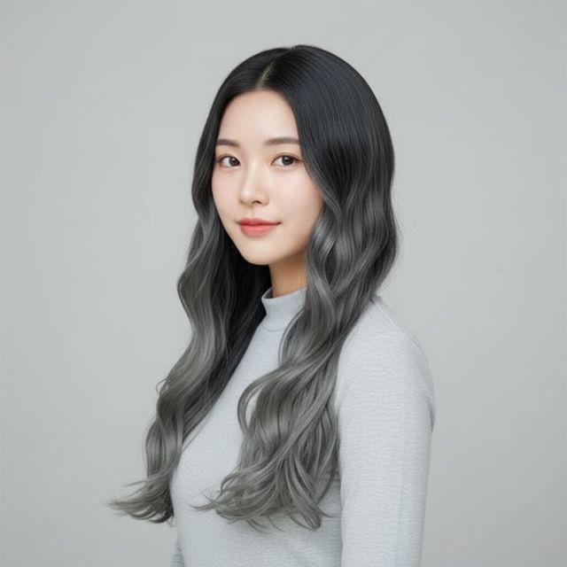 여신 웨이브 긴머리 가발 촬영용 헤어피스 붙임머리 스타일링 변신 통가발 풀셋