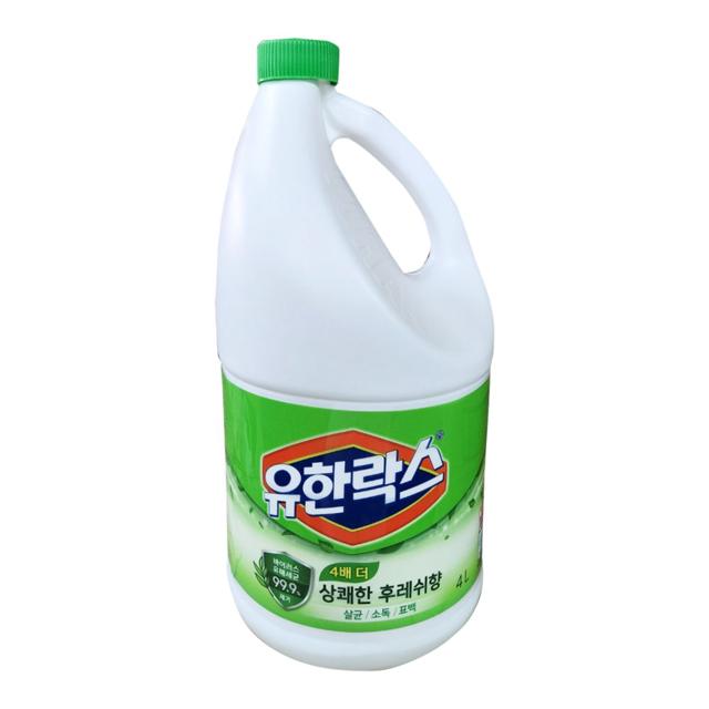 유한락스 후레쉬 4L 대용량 살균 소독 세정제