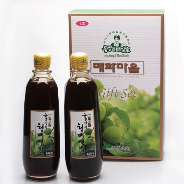 항아리 발효 매실액 홍쌍리 청매실선물세트 6호
