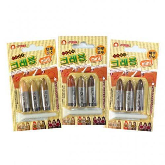 다카모리 마루보수 크레용 3색 세트