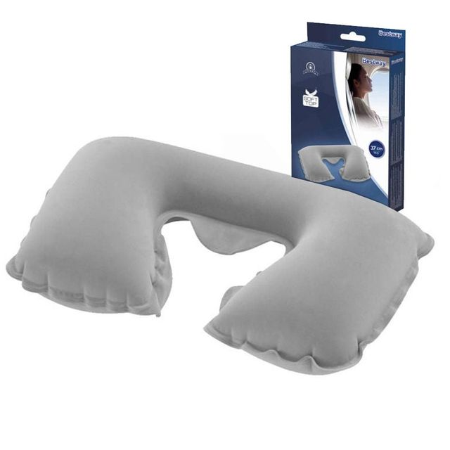 비행기목베게 여행용넥쿠션 캠핑베개 U자쿠션 37cm