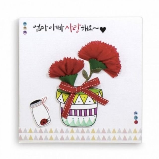 카네이션 그림 꽃액자 인테리어 장식 액자 카네이션사진